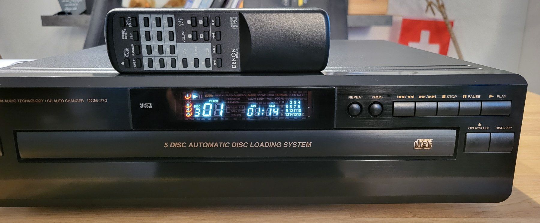 Denon Multimediaplayer & Streamer: wertiger CD Wechsler Denon mit Fernbedienung – Gebraucht aus Weinfelden von Zebi22 6