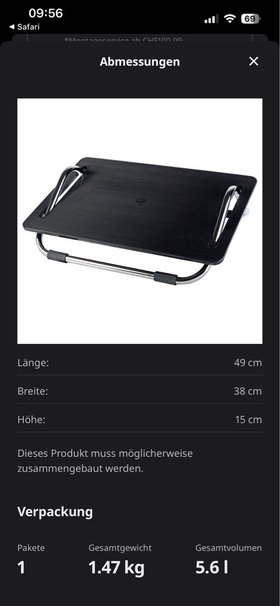 Ikea Tabourets: Fussstütze – D'occasion à Emmenbrücke par Hamster-Traum 2