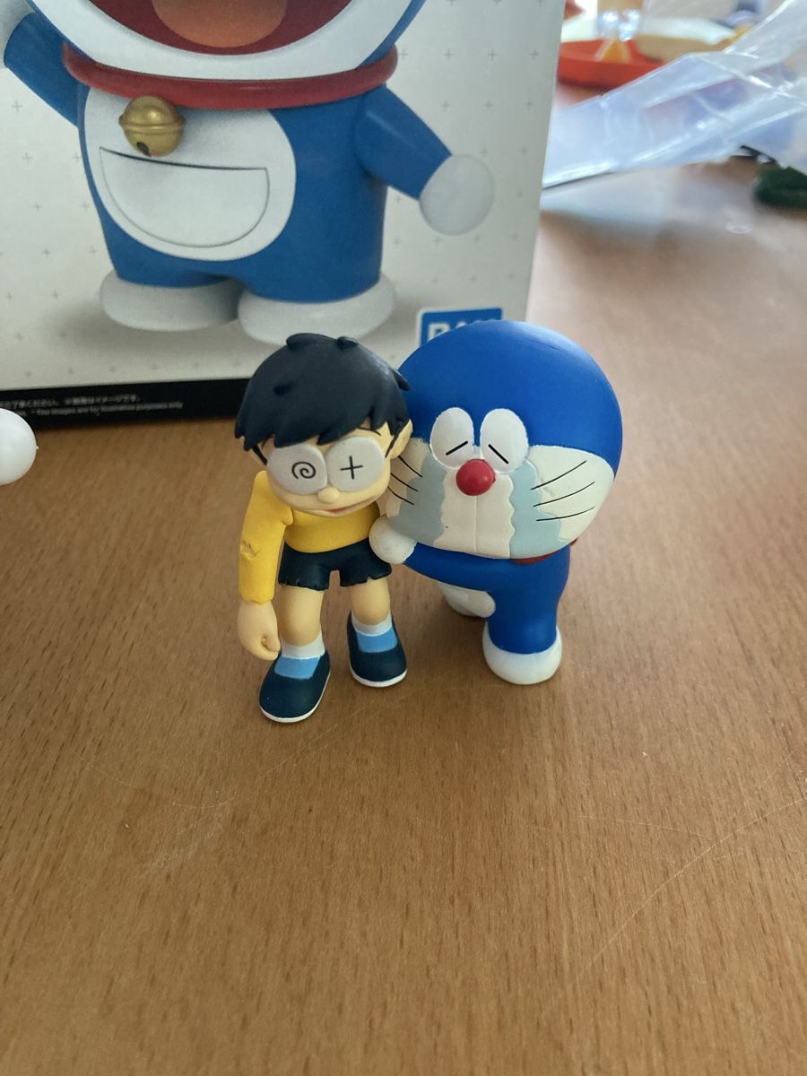 Bandai Statuette: Vintage Doraemon Bandai 3 figuren  – Usato da St. Gallen venduto da Parrotb 3