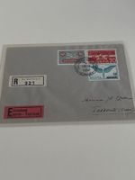 Enveloppe suisse oblitérée 1940, recommandée, occasion