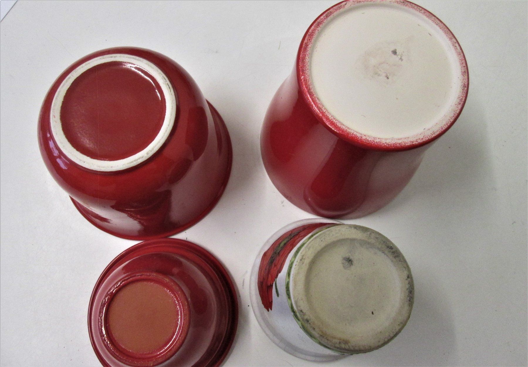 Vasi & Recipienti: 4 Terrakotta-Vasen – Usato da Sementina venduto da babucia 2
