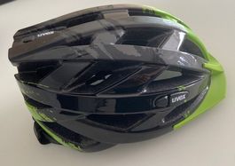 cooler Fahrradhelm v. Uvex schwarz grün - sehr guter Zustand