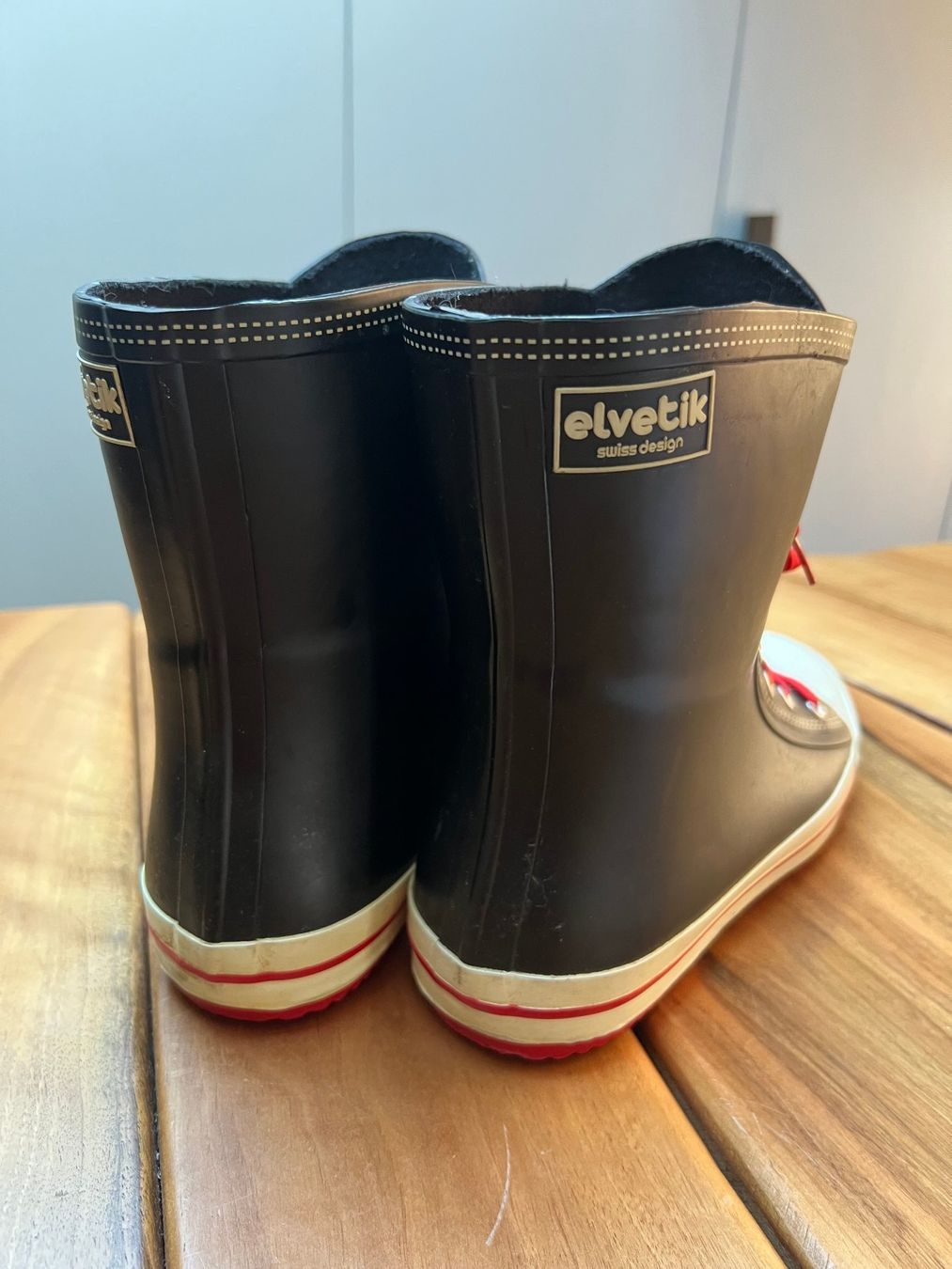 Scarpe da uomo: Bottes de pluie "Elvetik" (Swiss design) – Usato da Athenaz (Avusy) venduto da Drine1971 1