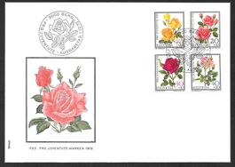 FDC Pro Juventute Serie 1972 ET 1.12.1972 schön illustriert