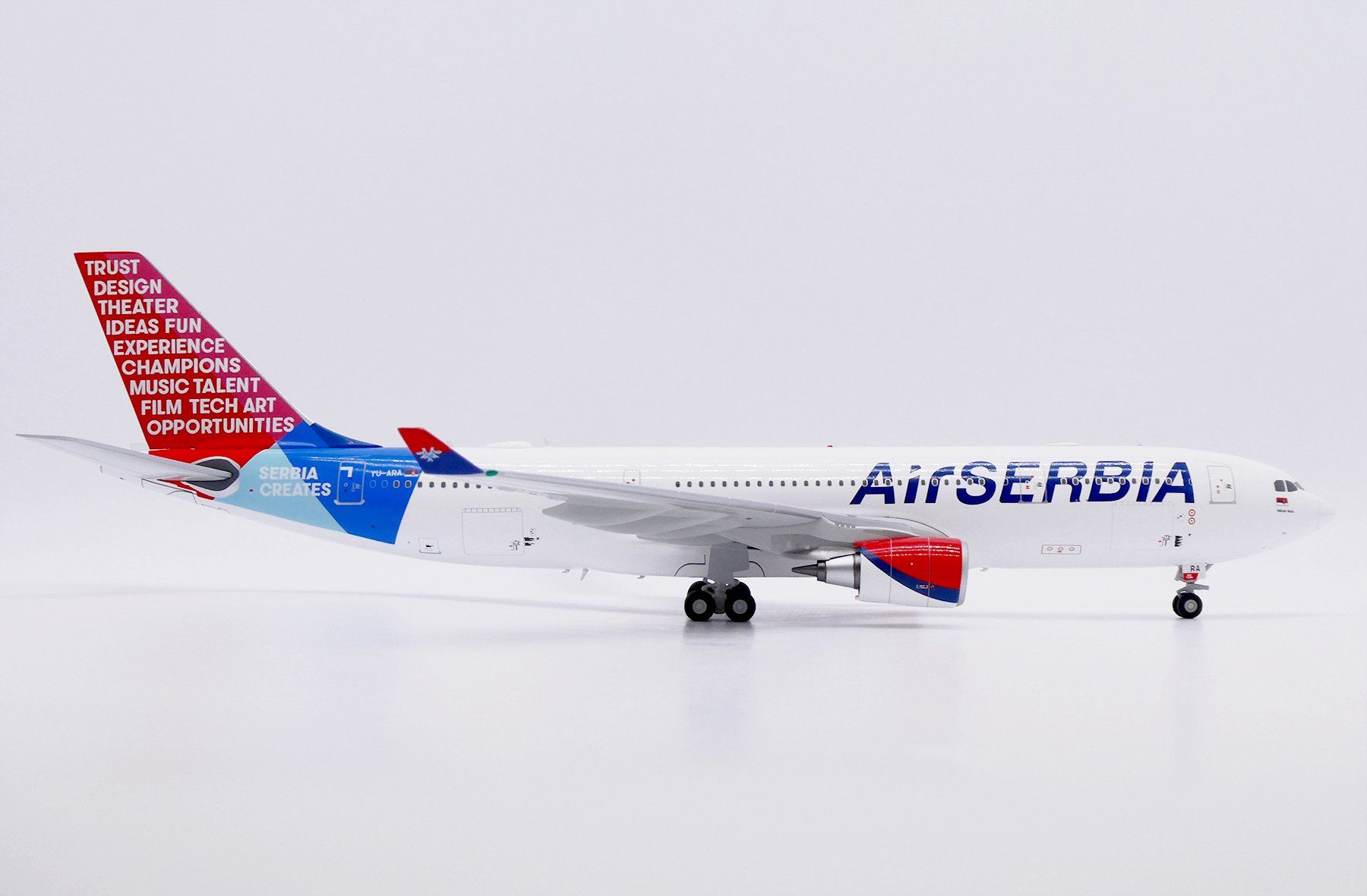 Airbus Kit di modellismo & Modellini statici: A330-200 AIR SERBIA – Nuovo e nell'imballaggio originale da Morges venduto da iljamuromez 1