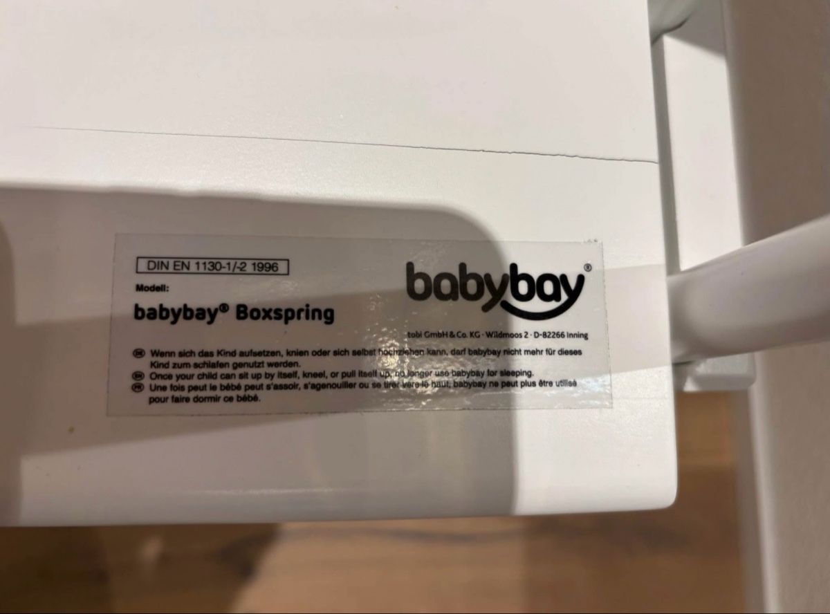 Babybay Culle: Beistellbett Boxspring Comfort Plus 89x51 cm – Usato da Staad SG venduto da Kamju 4