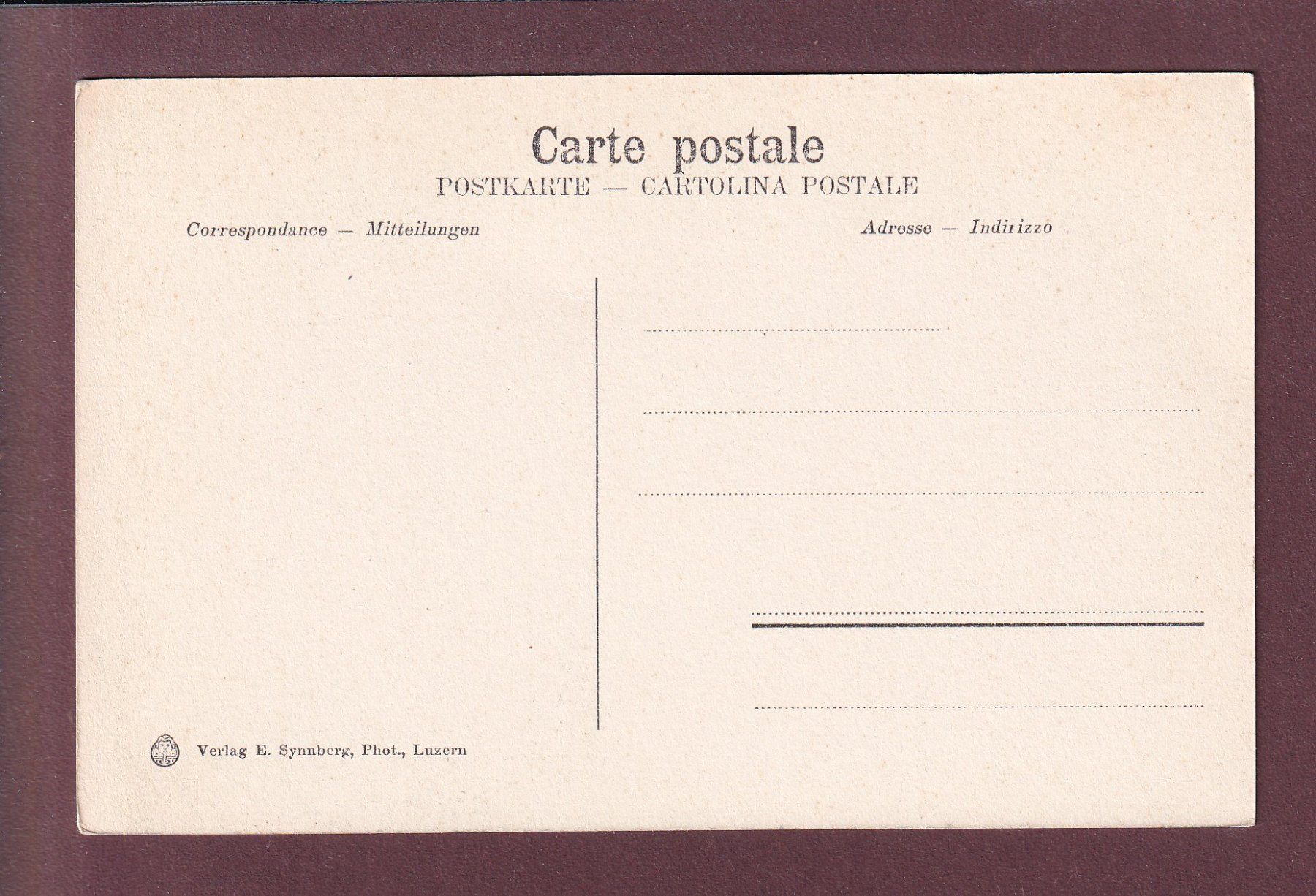 Cartoline postali: LUZERN - Hofkirche – Usato da Pully venduto da nicecards 1