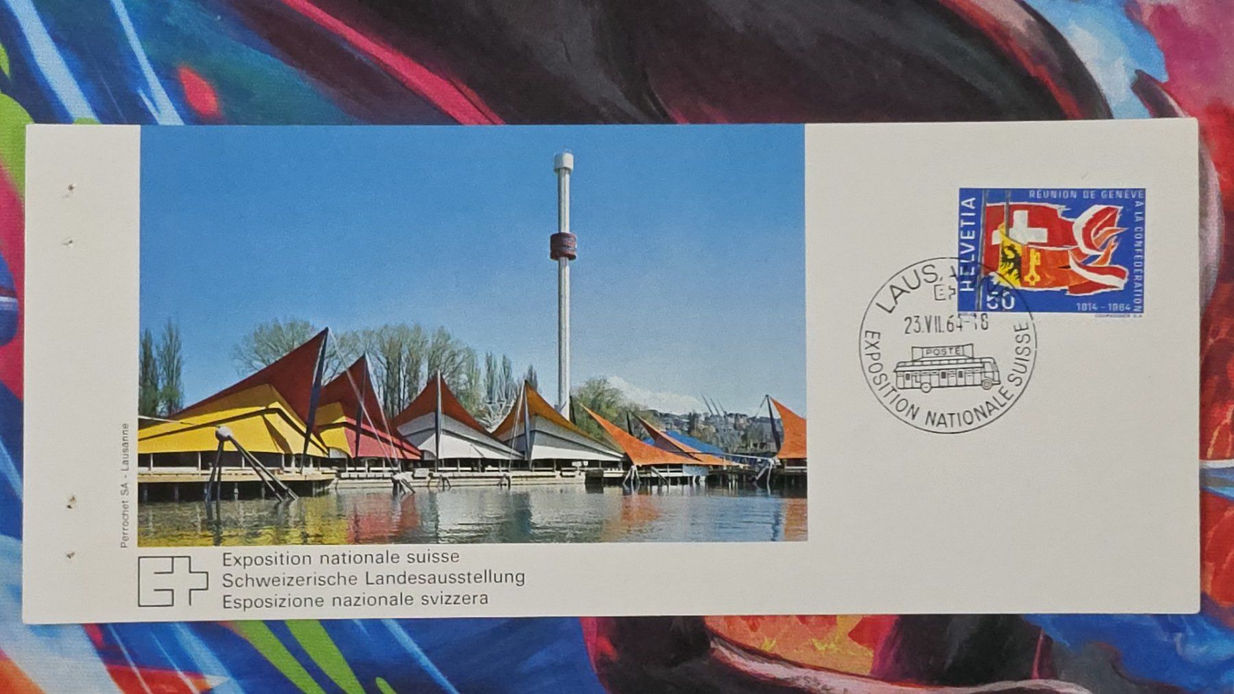 Alle Briefmarken: CL26 Emsemble + Timbre Suisse 1964 – Gebraucht aus Cousset von Patrick_Collections 4