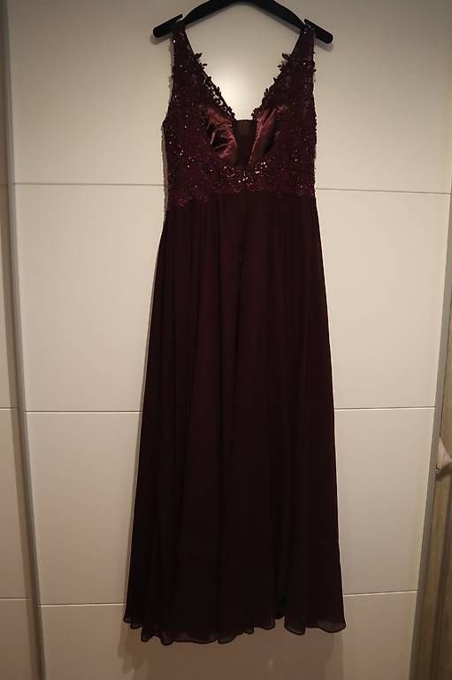 Kleider: Abendkleid Farbe Brombeere – Gebraucht aus Untereggen von mic_d2tq 4