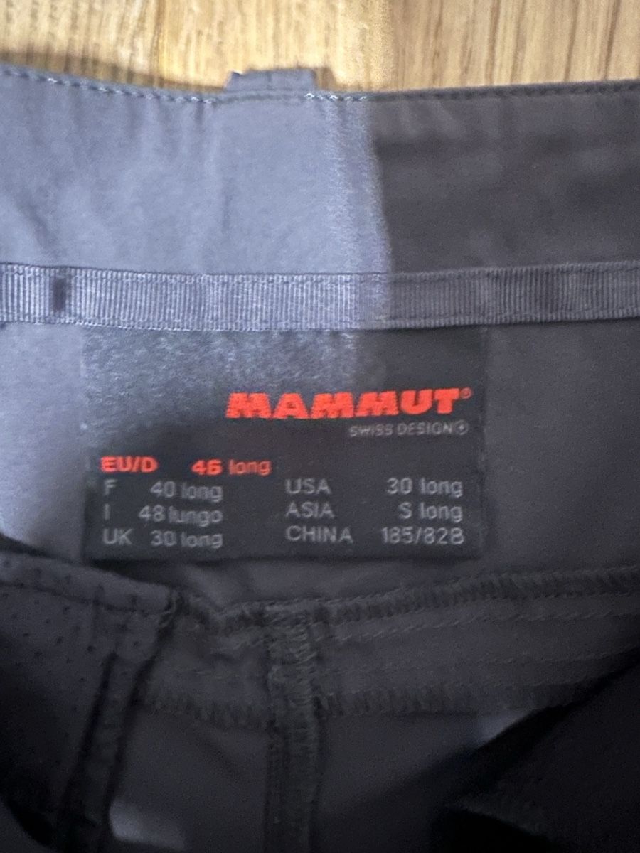 Mammut Pantaloni: Mammut Runbold Zip Off Pants Men – Nuovo (secondo la descrizione) da Grono venduto da Maxtim 4