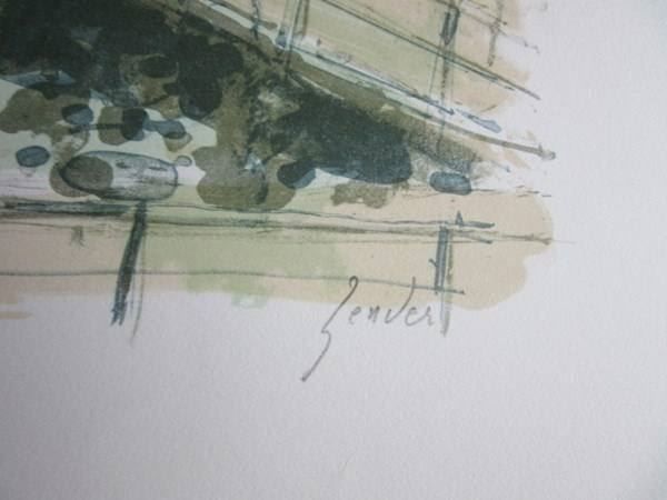 Arts picturaux & lithographies: Zender Rudolf Blatt 2 / 400 SIGNIERT – Neuf (Voir description) à Gersau par grafik-kunst 2