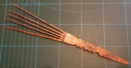 Kamm Papua Neu-Guinea (Volkskunst / Folk Art / Tribal Art)
