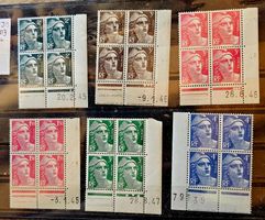 FRANCE coins datés  neufs **