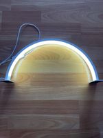 Bogenlampe mit Dimmer weiss guter Zustand