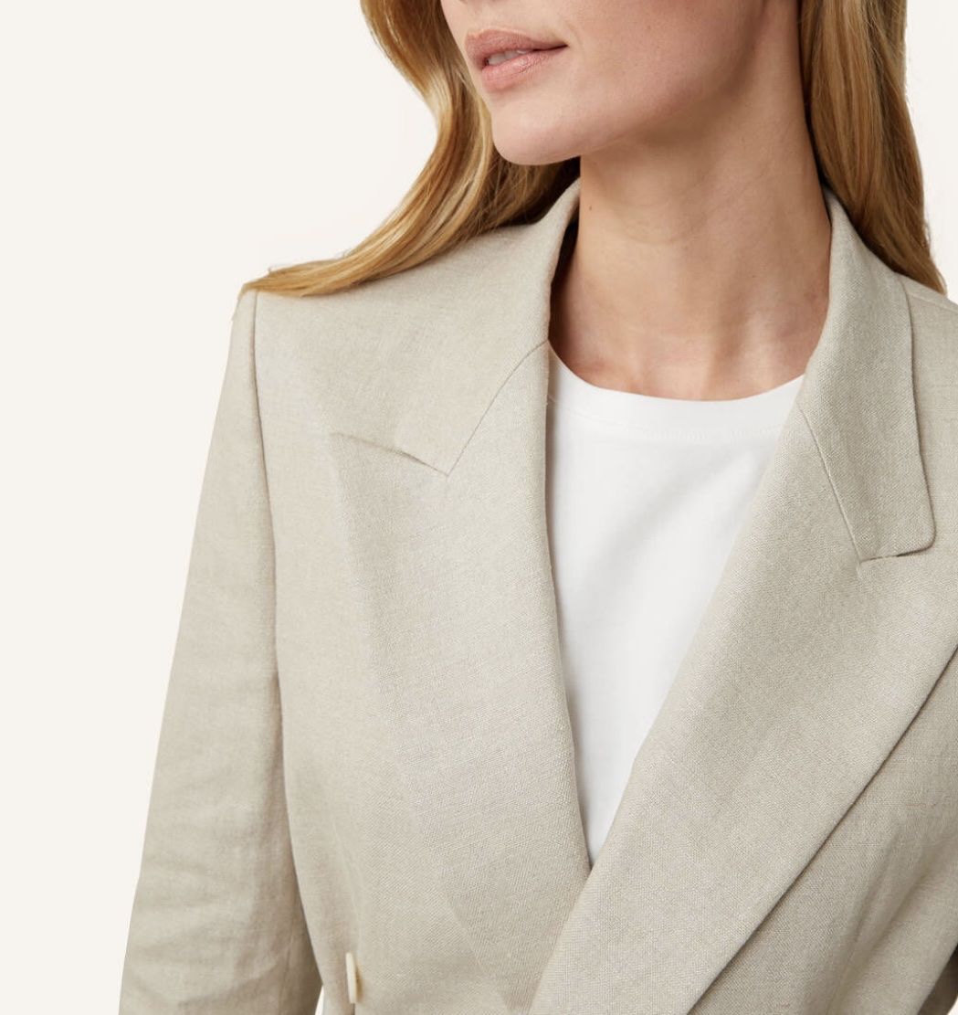 Windsor Giacche: Windsor Leinen Blazer CHF 780,- Beige Gr. 38 – Usato da Zürich venduto da Recode.Fashion 7