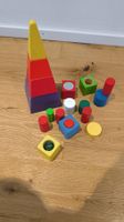 Buntes Holzspielzeug-Set – Ideal zur Feinmotorik-Förderung