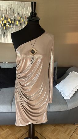 JENERIQUE robe bronze pailletée ✨ M-L