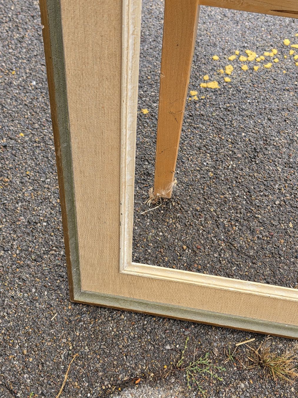 Cadres de tableaux: Holz Bilderrahmen beige braun gebraucht . – D'occasion à Mettlen par elios0888 4