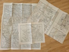Deutsches Reich, Karten WW1