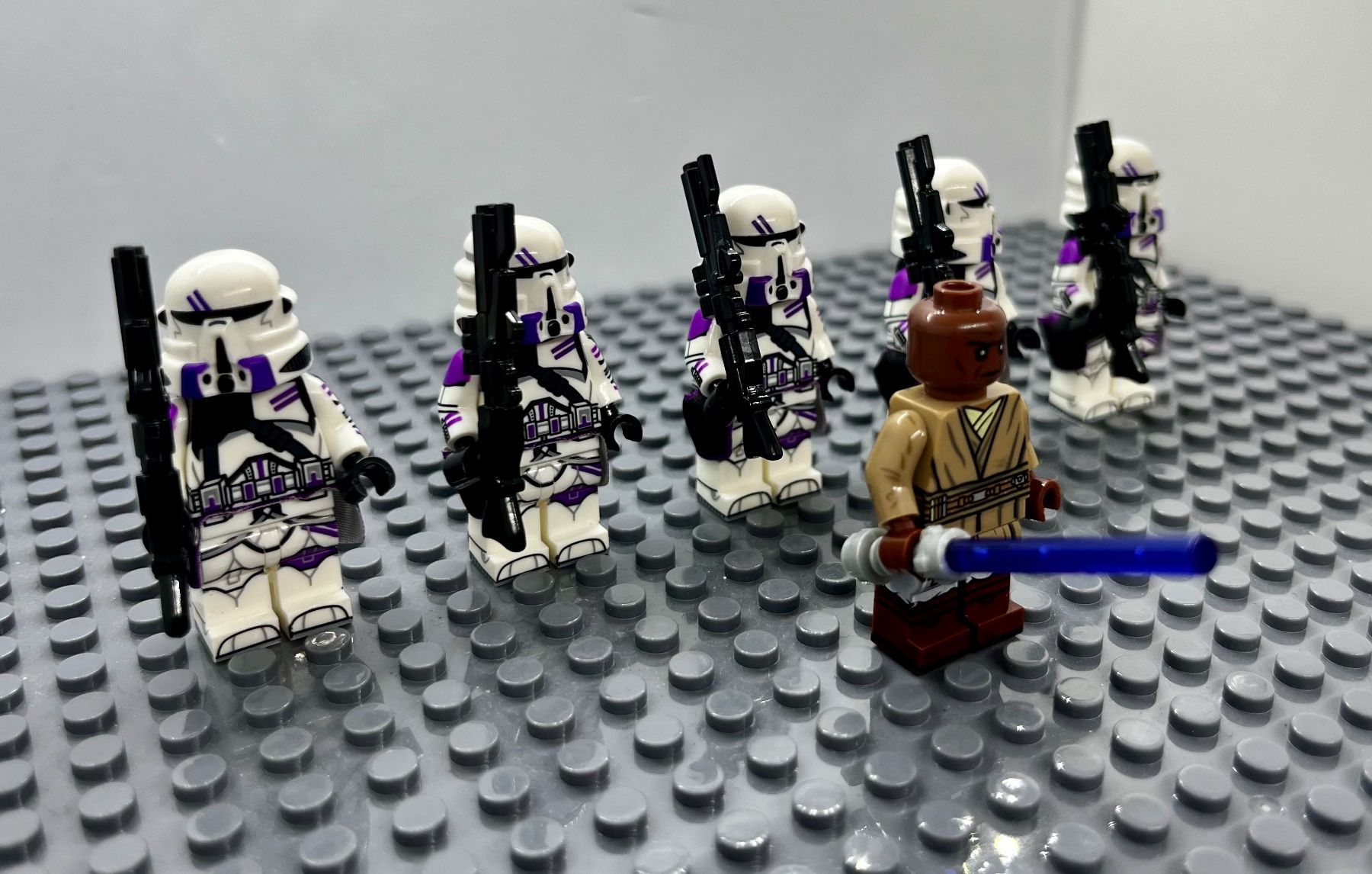 Star Wars Kit di costruzioni: General Mace Windu & 5 Clone Trooper der 187. Legion – Nuovo (secondo la descrizione) da St. Gallen venduto da Starlord77 1