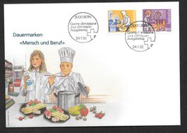 FDC Serie 821-822 ET 24.1.1992 schön illustriert