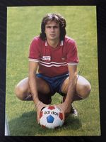 Autogrammkarte Michel Decastel Servette FC Adidas Grösse 10x