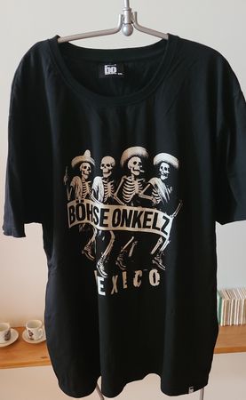 T-Shirt Böhse Onkelz Mexico schwarz Grösse XXL neu