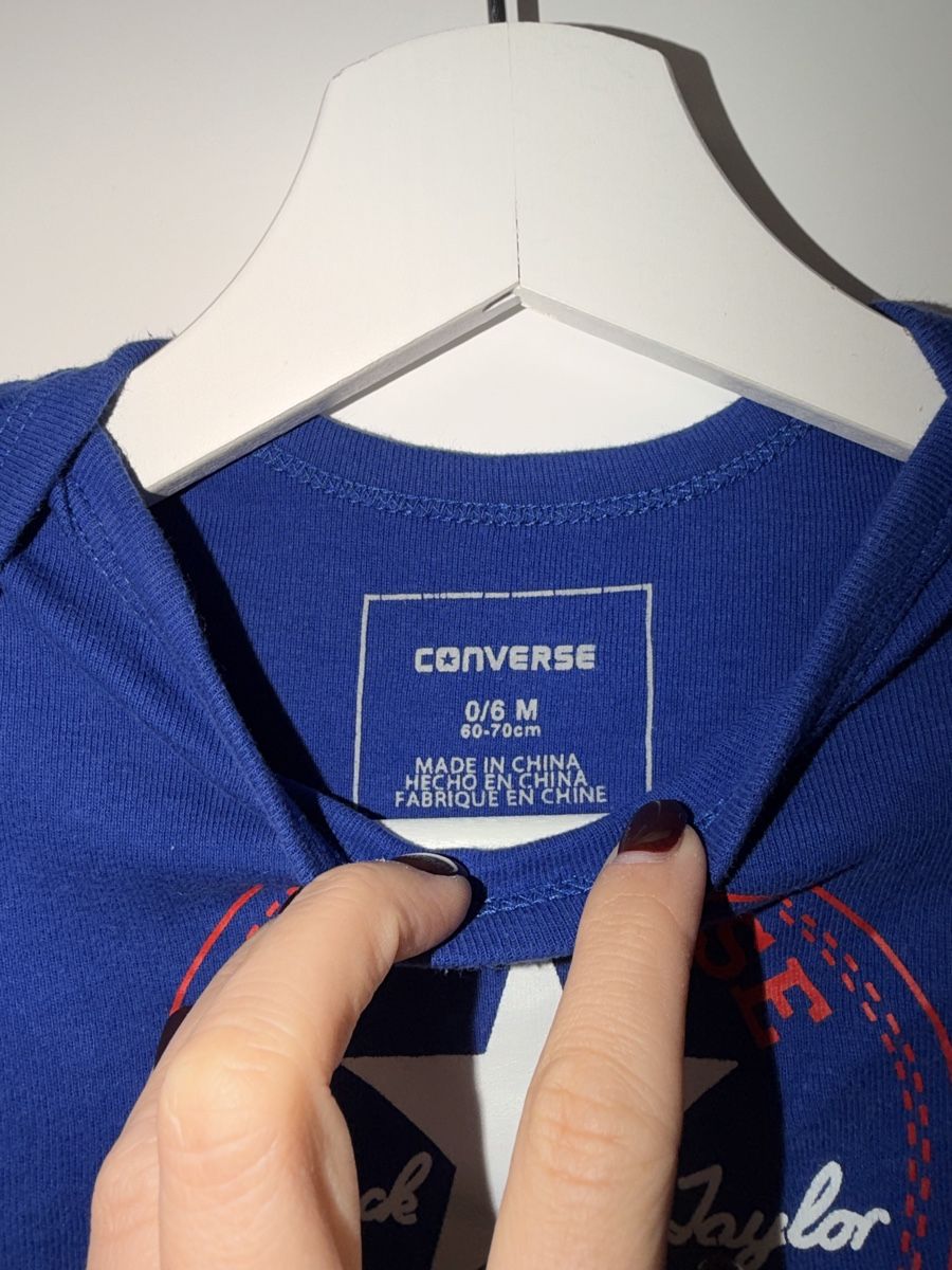 Converse Camicie, Top & T-shirt: Converse Body 0-6 Mt. – Nuovo (secondo la descrizione) da Frenkendorf venduto da banemk12 2