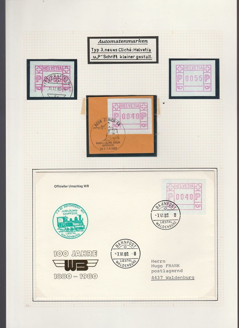 Tous les timbres: Nr.3 diverse – D'occasion à Oberglatt ZH par Wiedmi6