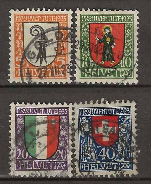 Tutti i francobolli: PJ023 - Pro Juventute 1923 obl. – Usato da Trélex venduto da Phil_Albert