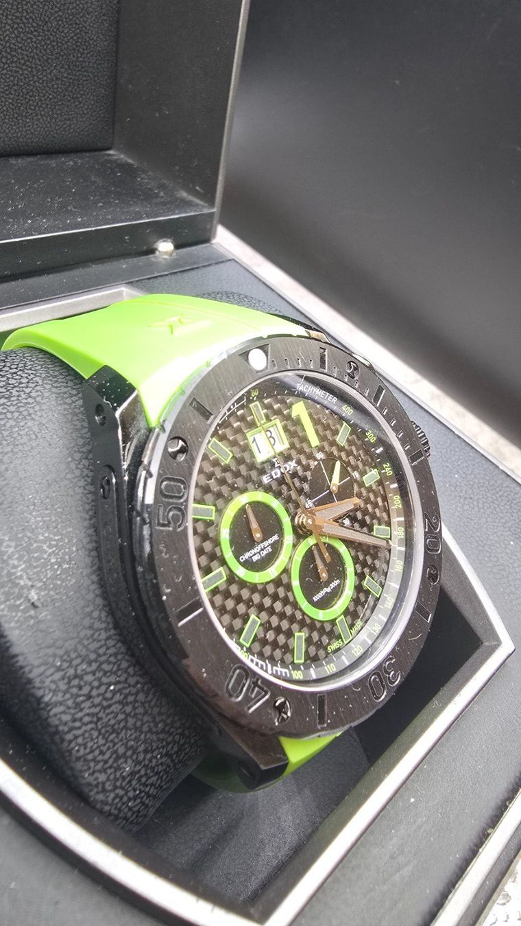 Edox Uhren: Edox – Neu und originalverpackt aus La Chaux-de-Fonds von curtitswisswatches 3