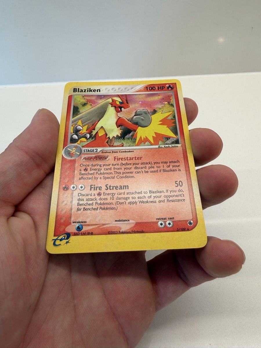 Pokémon Sammelbilder & Trading cards: Blaziken Holo Rare EX Ruby & Sapphire 2003 – Gebraucht aus Arlesheim von WungaBunga 5