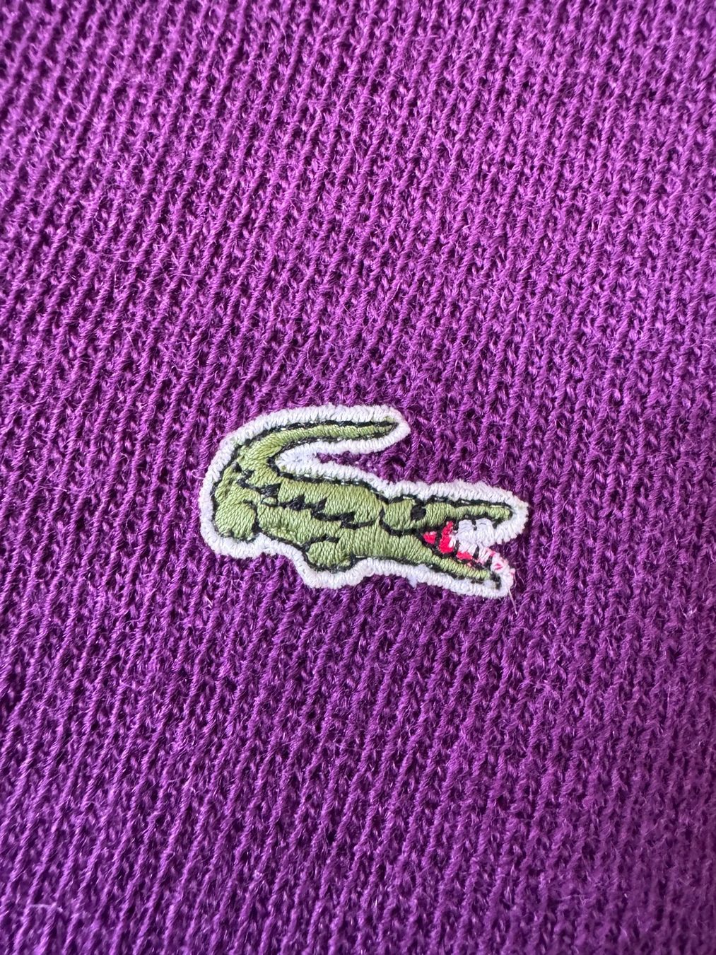 Lacoste Maglioni & Felpe: Vintage 1980 Lacoste v-neck pullover MEN L – Usato da Neuchâtel venduto da _Easy_to_Find_ 1