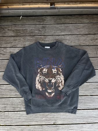 Anine Bing Tiger Sweater Grau Gr S - Top Zustand für Herbst
