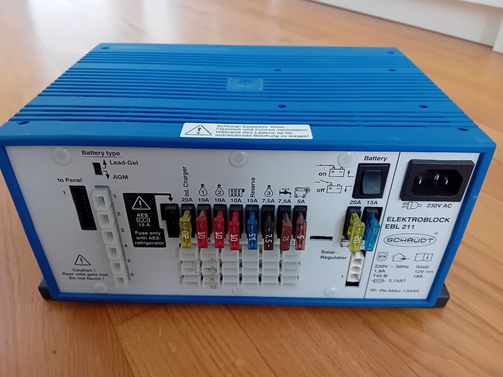 Schaudt Elektroblock EBL 211 für Camper Kaufen auf Ricardo