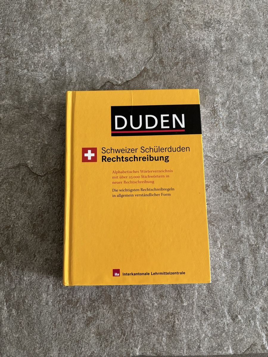 Libri: Duden, Schweizer Schülerduden Rechtschreibung – Usato da Weiningen ZH venduto da GriederRemarket