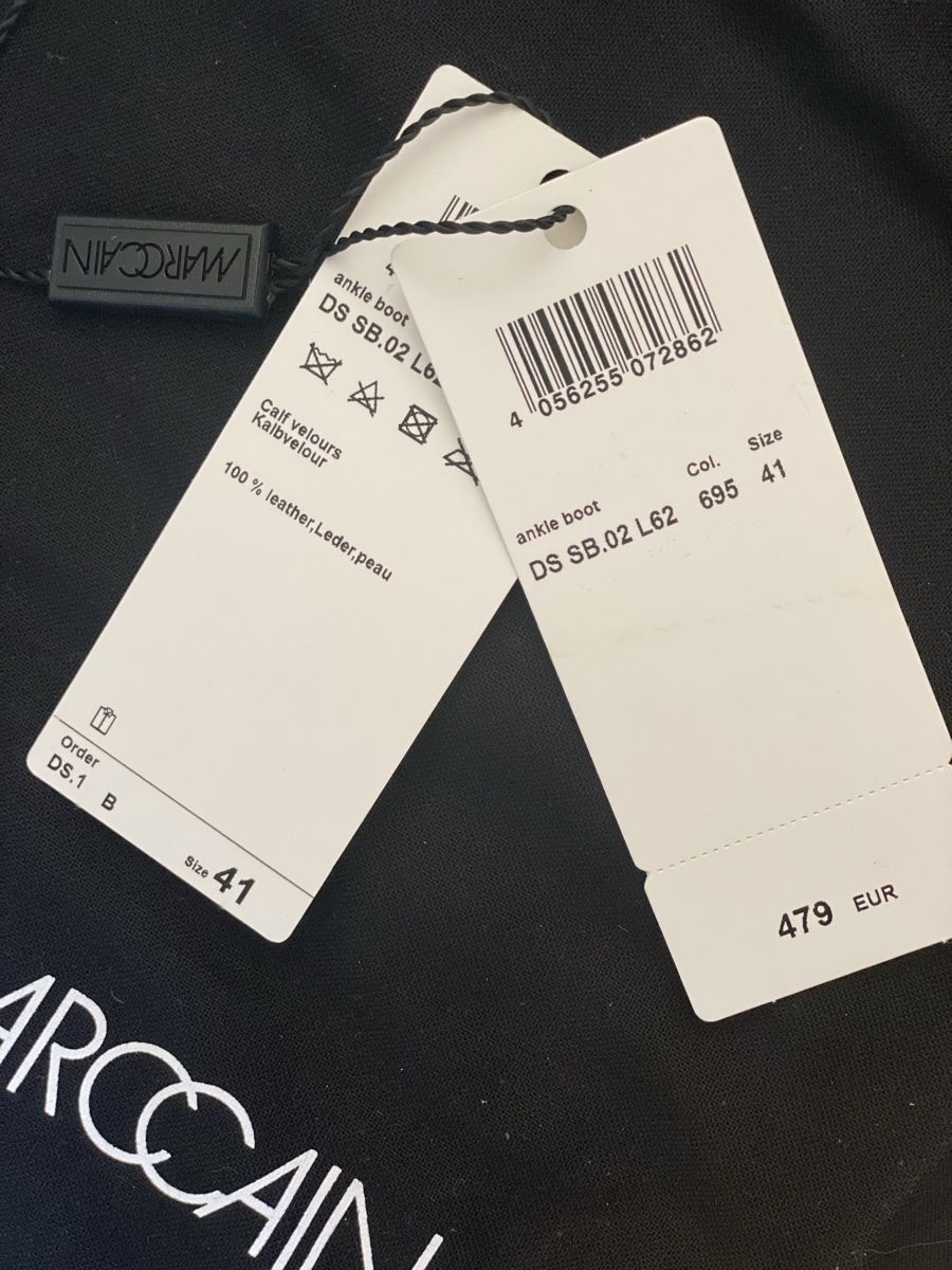 Marc Cain Scarpe da donna: Marc Cain Lederstiefeletten Gr. 41 neu – Nuovo e nell'imballaggio originale da Matten b. Interl venduto da Kings-Fashion 4