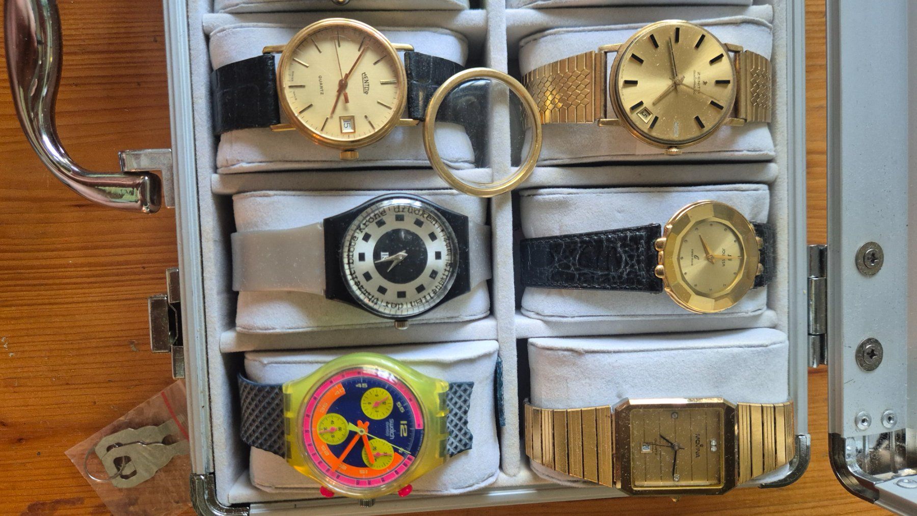 Orologi: Div. Uhren mit kasten – Usato da Solothurn venduto da Rugeli13 6