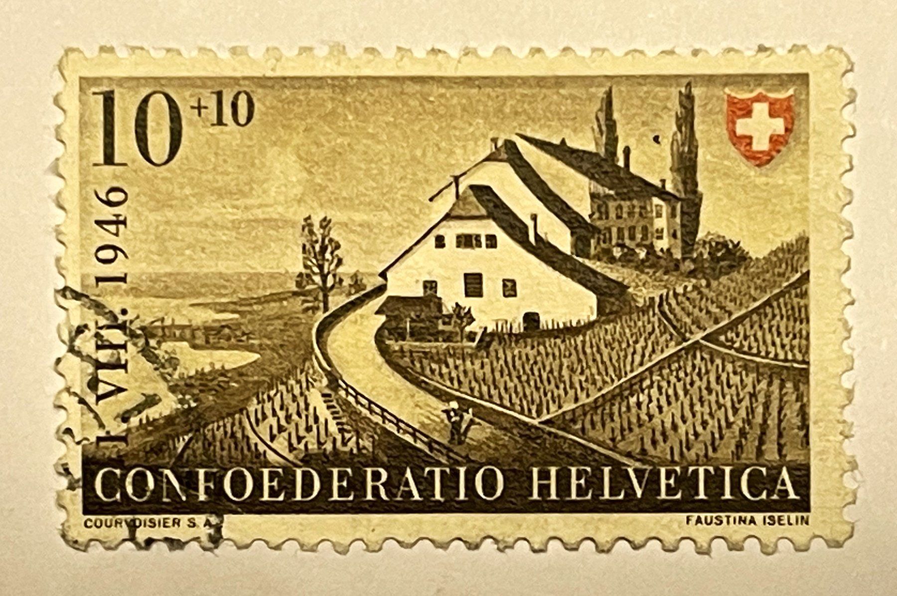 Tutti i francobolli: Pro Patria 1946 Berufe & Schweizer Häuser – Usato da Oftringen venduto da Vucki