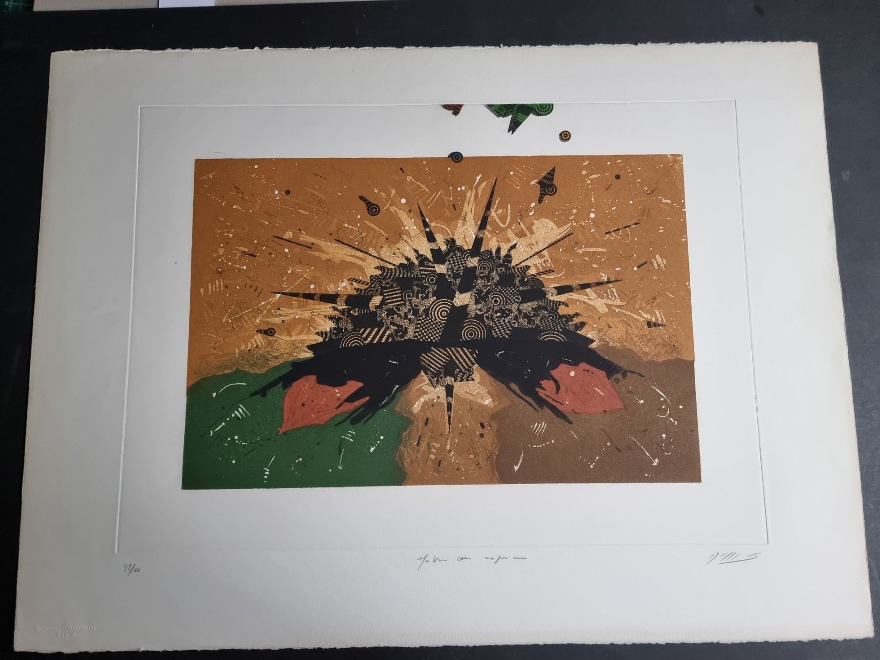 Grafica & Litografie: Georges Dussau RADIERUNG SIGNIERT – Usato da Gersau venduto da grafik-kunst