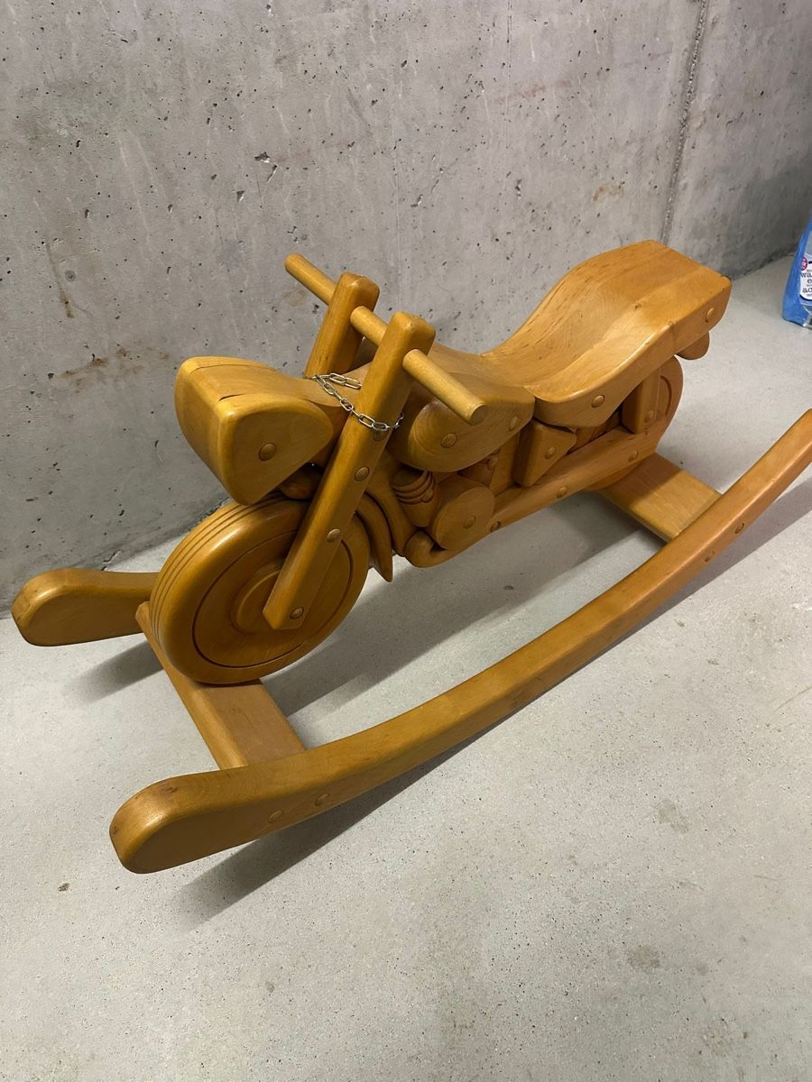 Spielzeuge: Dondolo moto legno per bambini – Neu (gemäss Beschreibung) aus Möhlin von ruz_h5fl