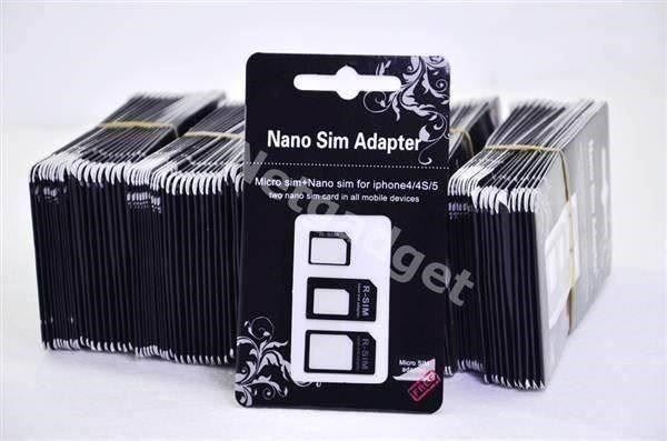 Unità & Adattatore: Adapter Nano SIM -Micro SIM- iPhone 5 – Nuovo e nell'imballaggio originale da Yverdon-les-Bains venduto da Netgadget_SARL 2