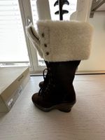 Hogan Winterstiefel Gr. 37 Lammfell Braun Top Zustand!