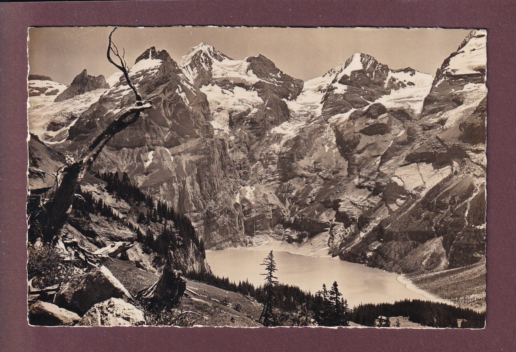 Cartes postales: Kandersteg - OESCHINENSEE – D'occasion à Pully par nicecards