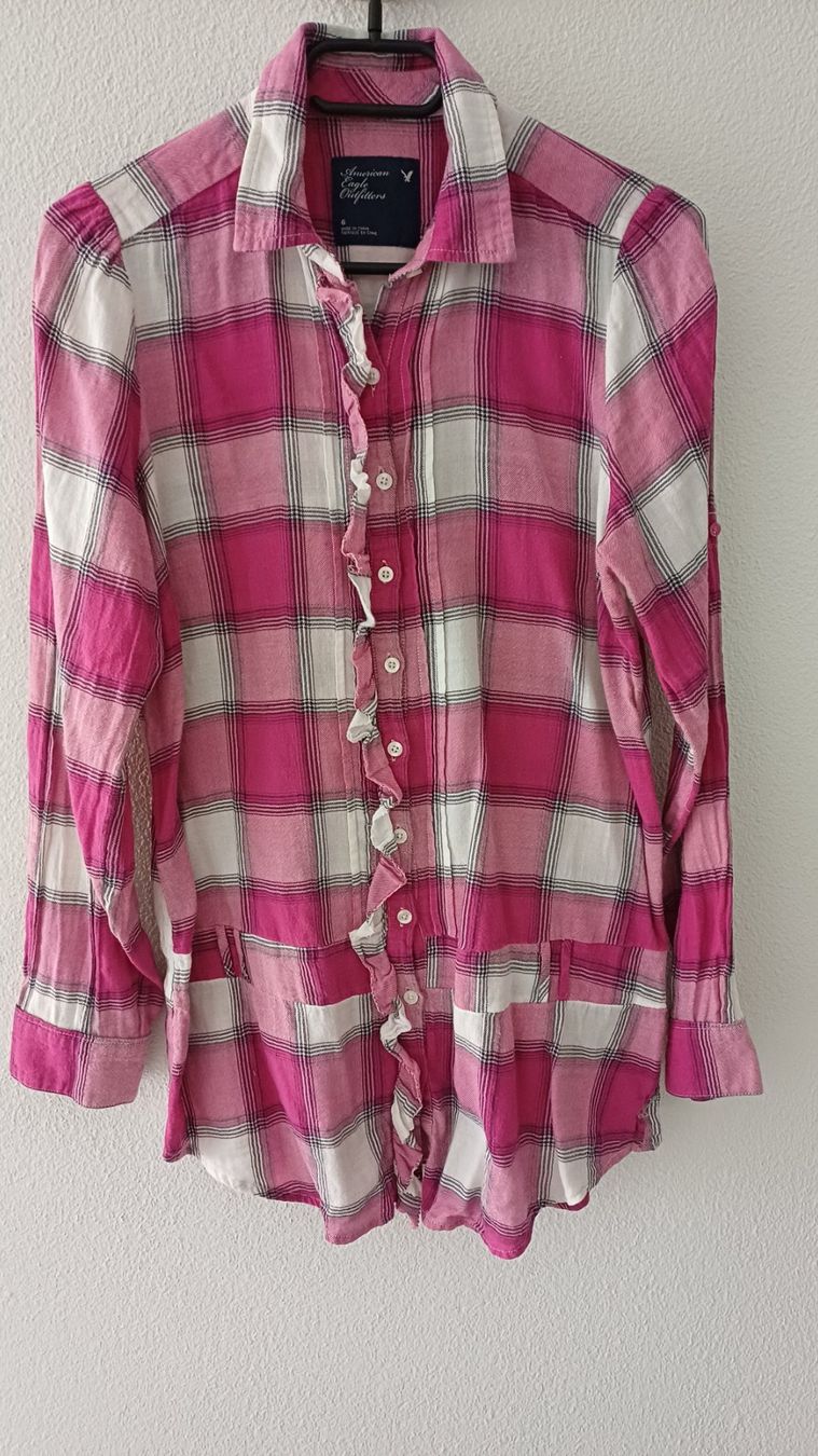 Camicette: Coole, kuschelige American Eagle Bluse – Usato da Stäfa venduto da Ildi