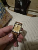 Elegante PCA Armbanduhr mit braunem Lederband