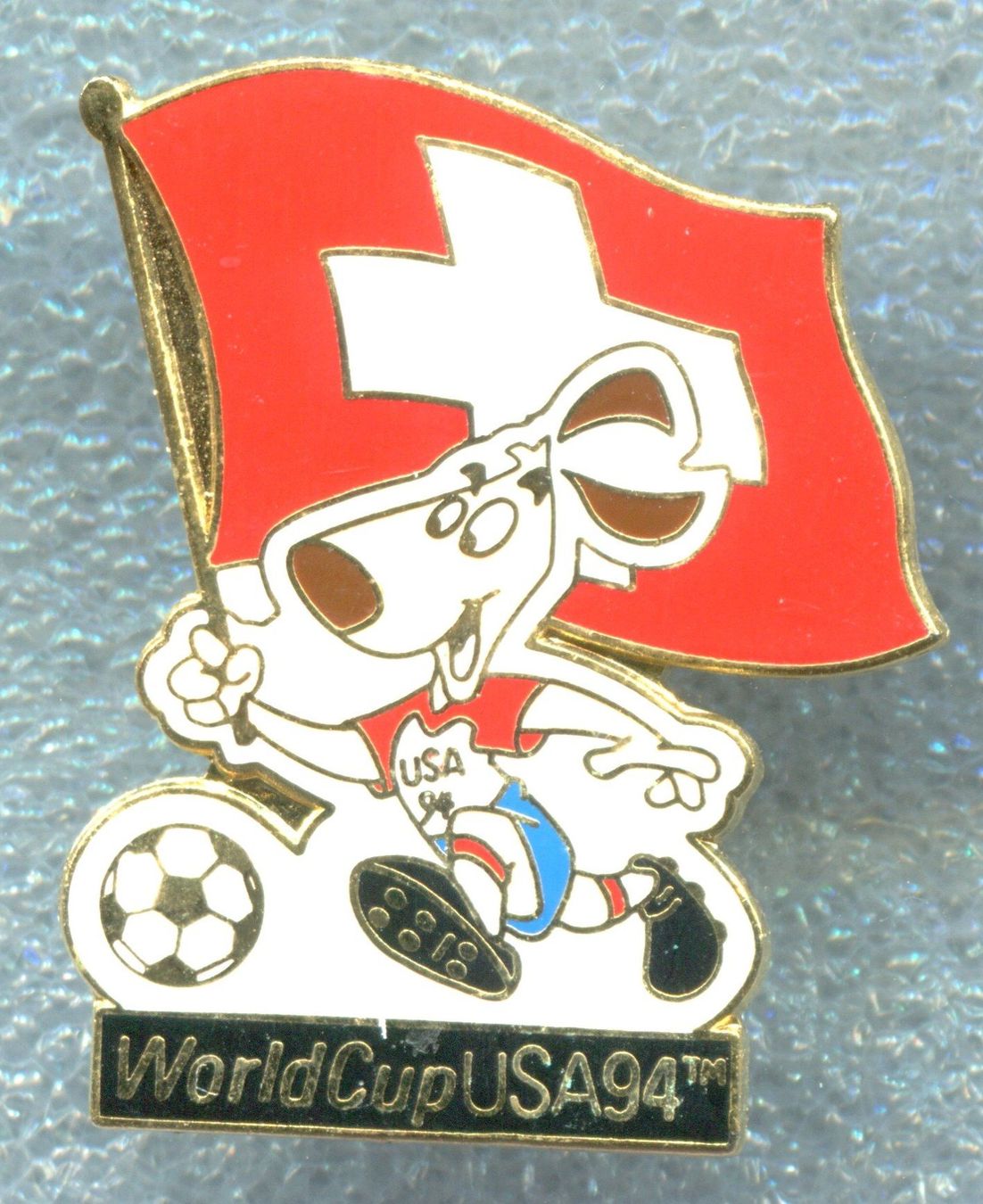 Fifa Plaquettes & Badges: FIFA  USA WM '94  Maskottchen  – D'occasion à Winterthur par Sammleroase