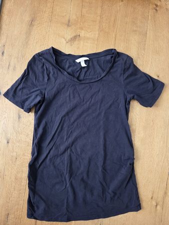 Umstandsshirt blau, Gr. S, Mama H&M