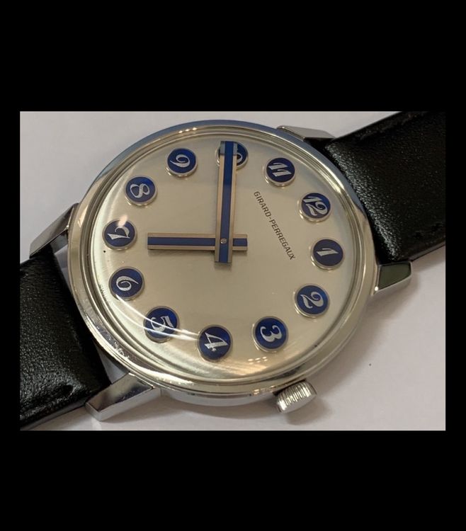 Mouvement Mécanique De Montre Vintage Girard Perregaux - Pour Pièces Ou Réparation - Balancier Fonctionnel