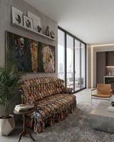 Antikes Vintage Sofa (verm. Historismus)